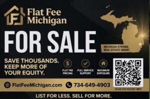flat fee michigan small sign